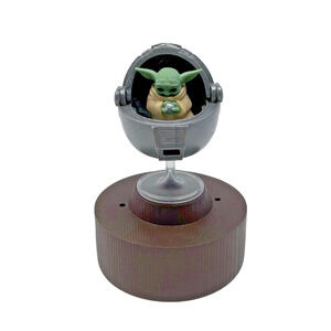 Star Wars Mission Fleet The Child Grogu Figure/ Floating Hover Crib/ Base EUC